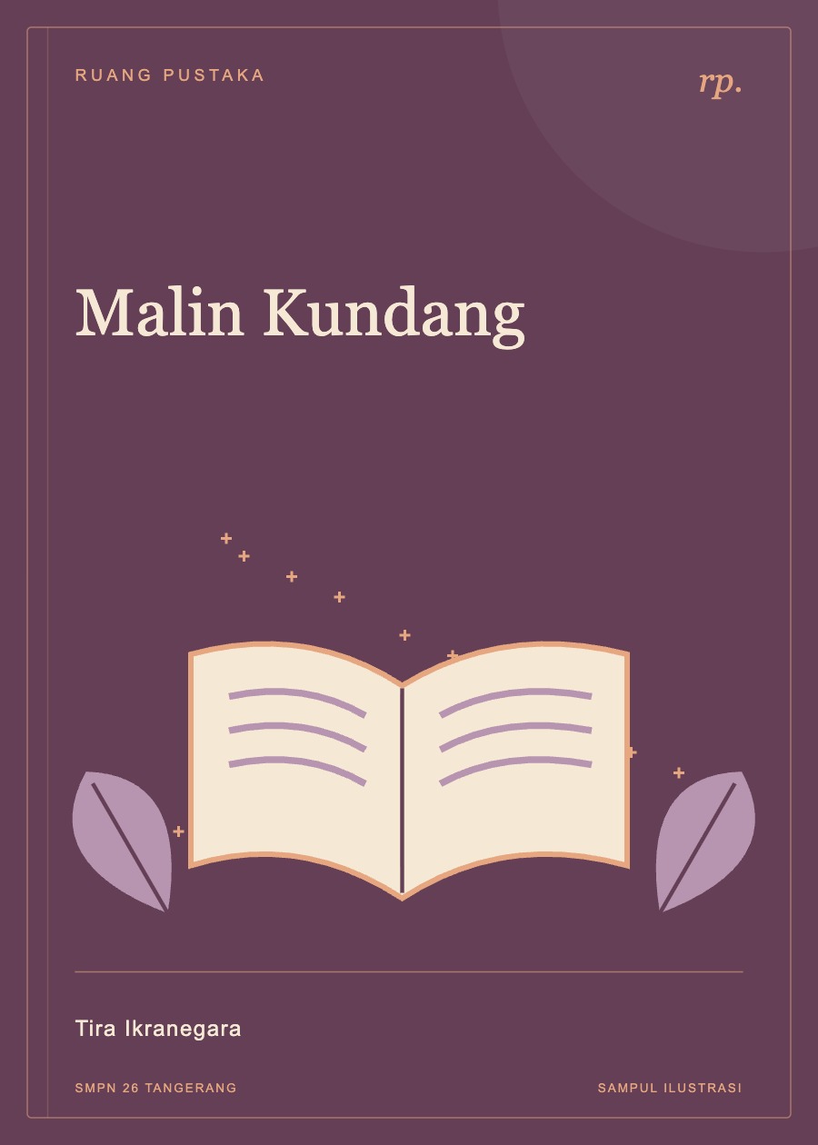 Sampul ilustrasi Malin Kundang