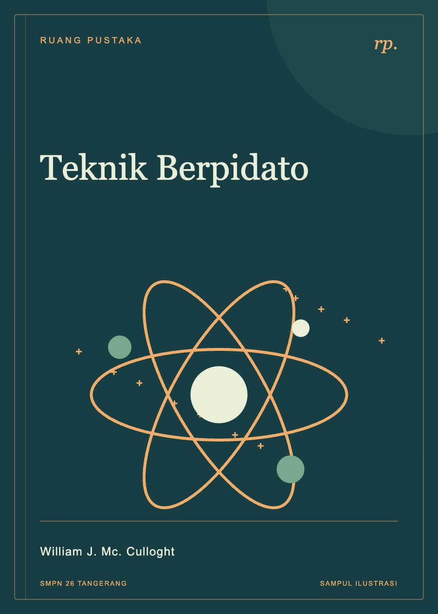Sampul ilustrasi Teknik Berpidato