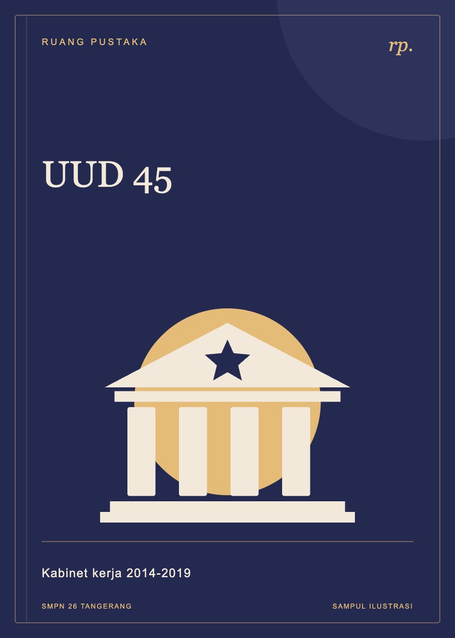 Sampul ilustrasi UUD 45