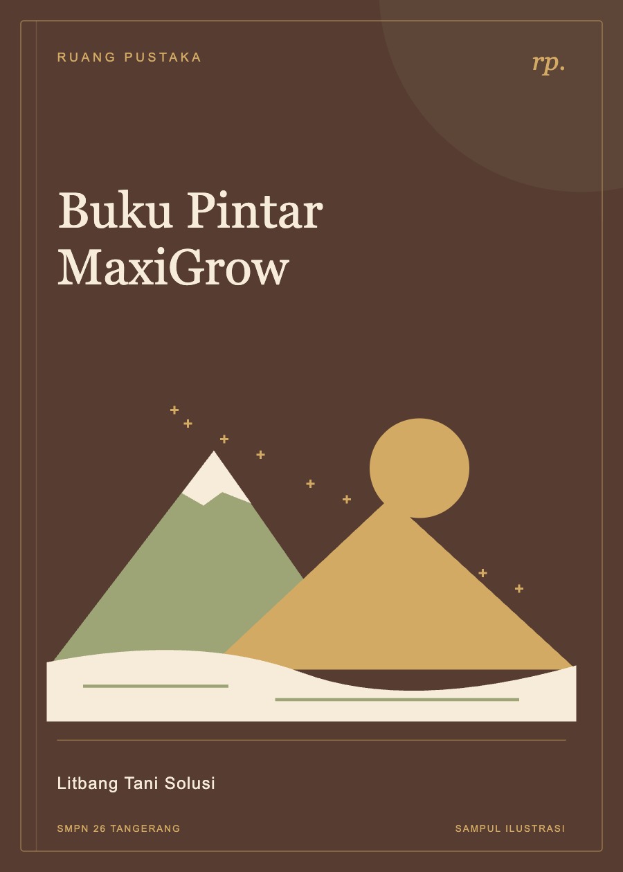 Sampul ilustrasi Buku Pintar MaxiGrow