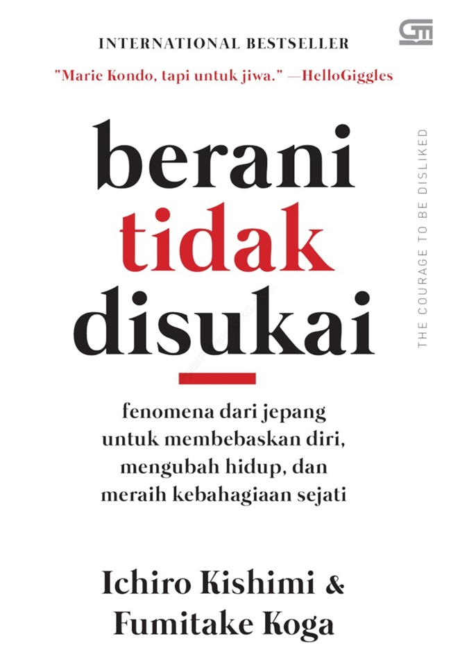 Cover Berani Tidak disukai