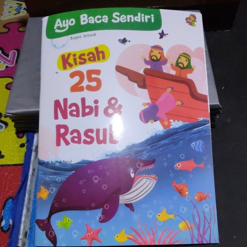 Cover Kisah 25 Nabi & Rosul